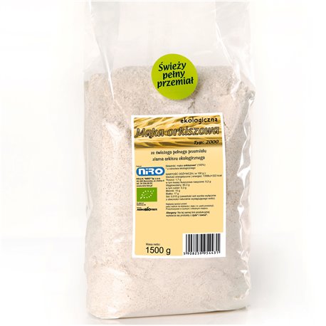 Bio Mąka orkiszowa pełnoziarnista 1500 g
