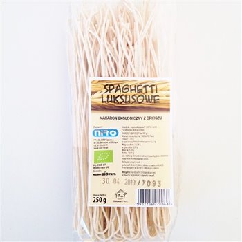 Bio Makaron Spaghetti Luksusowe 250 g